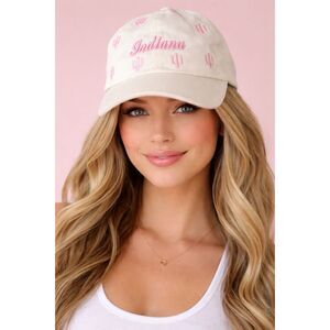 Indiana Hoosiers Basketball Women's Pink Adjustable Baseball Cap American Needle